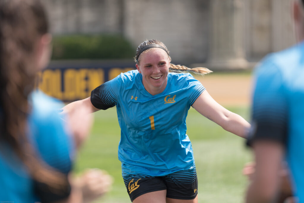 Olivia during her time playing at CAL