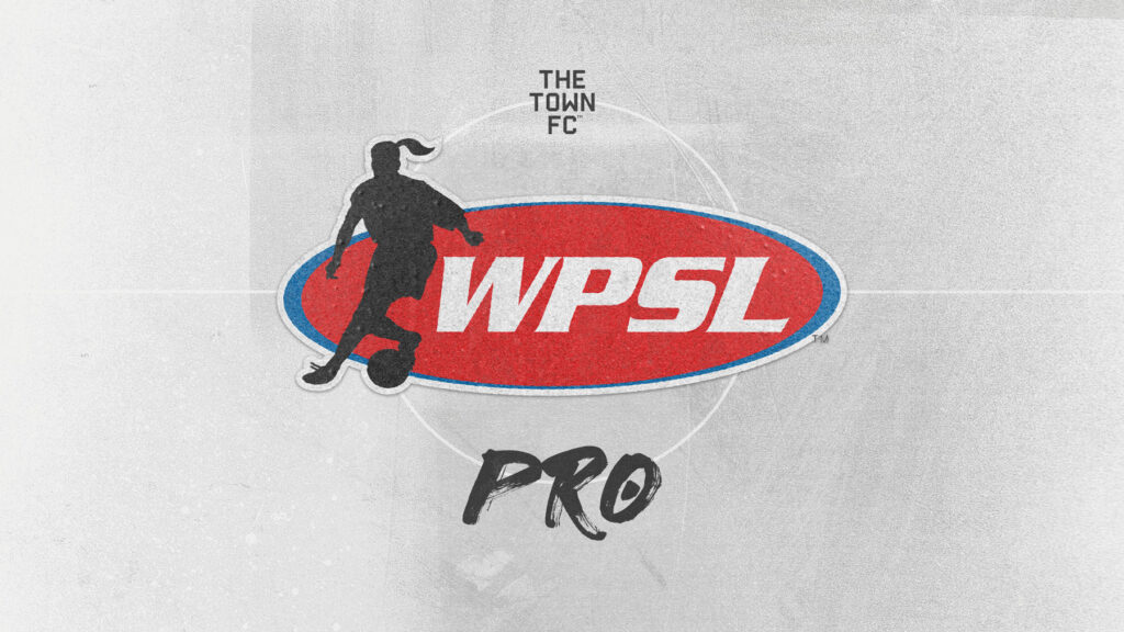 The Town FC and WPSL logos